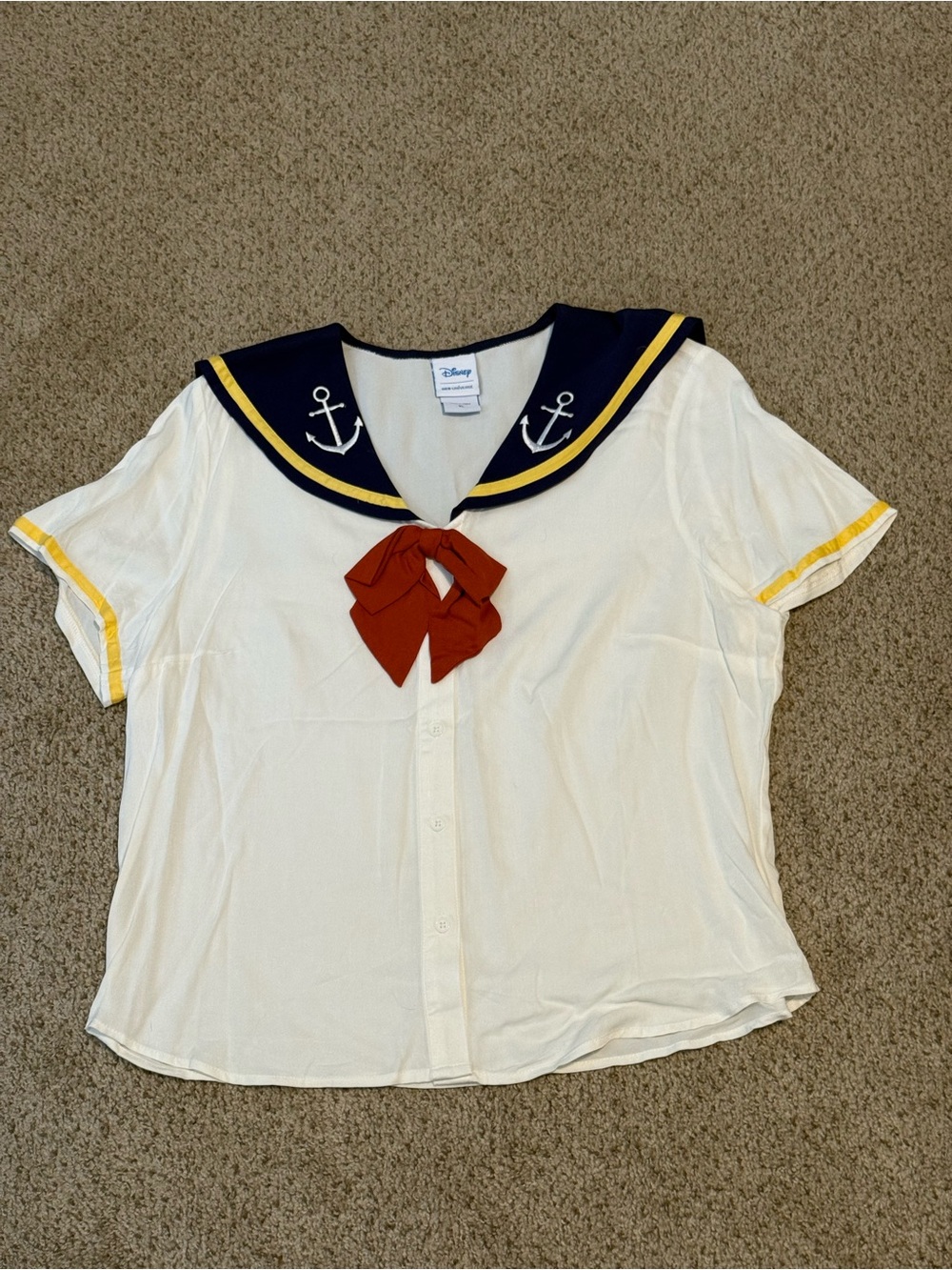 Disney Her Universe Donald Duck Button Down